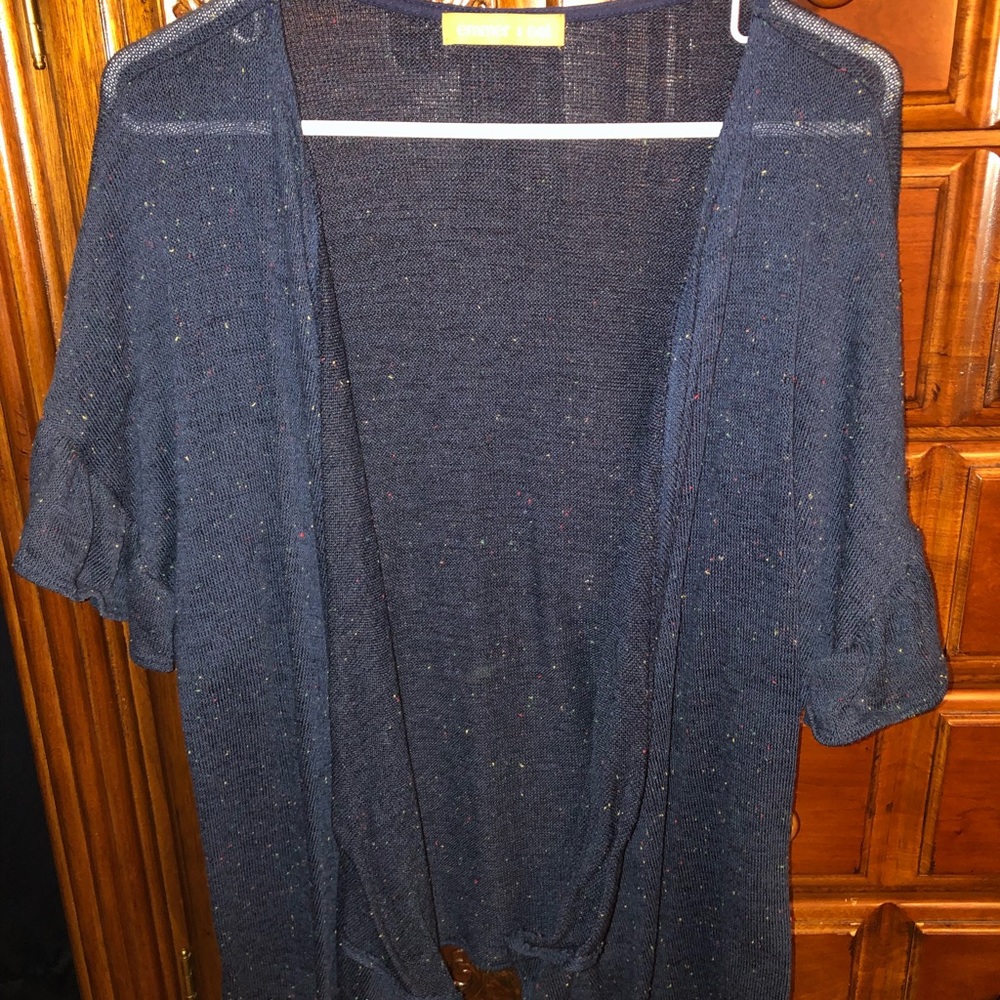 Emmer and oat spring cardigan